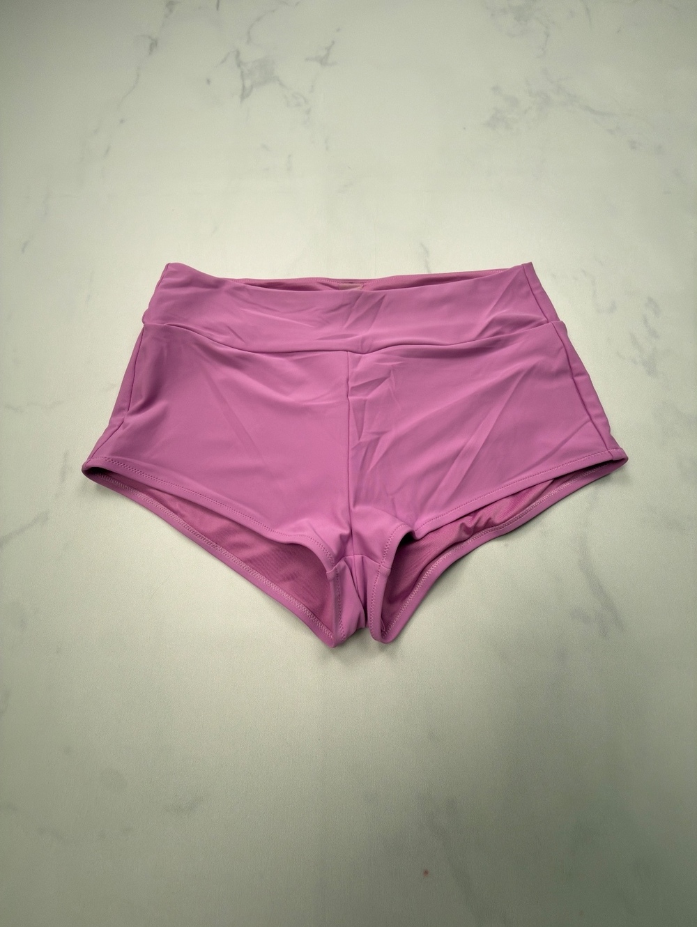 Old Navy Athletic Shorts Pink 2010s Minimalist Fitted - Womens L